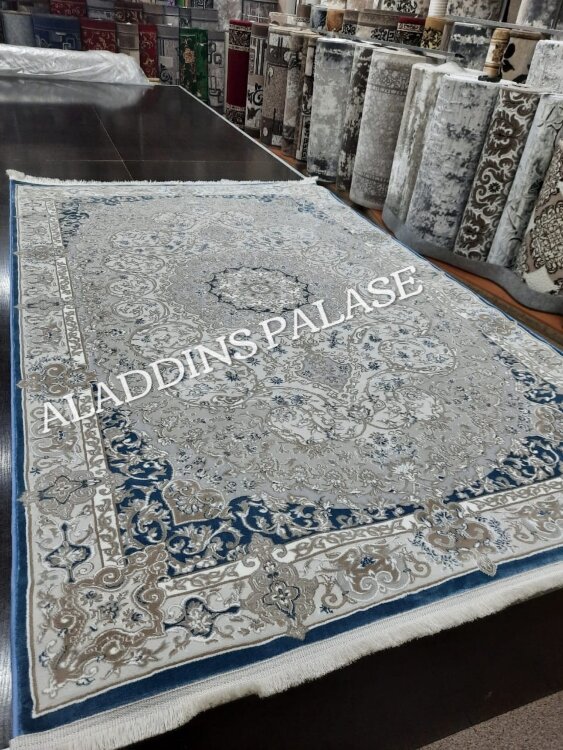 Ковер AVANGARD 1,5х2,3  36980X  BLUE \ BLUE STAN