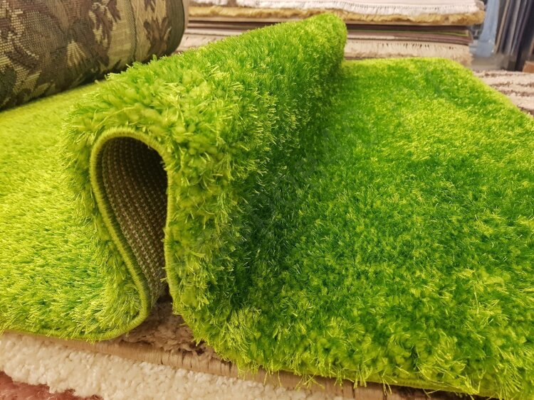 Ковер PUFFY SHAGGY 2x3 P001A GREEN STAN
