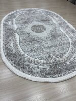 Ковер DECO 1,6х2,3  10137A  GREY OVAL