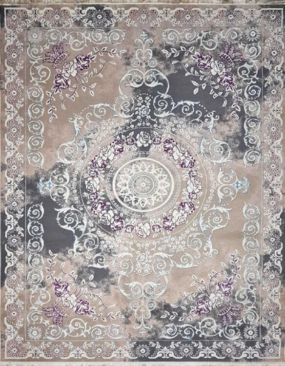 Ковер TUAL 2x2,9 36136B GREY CKM / LILA STAN