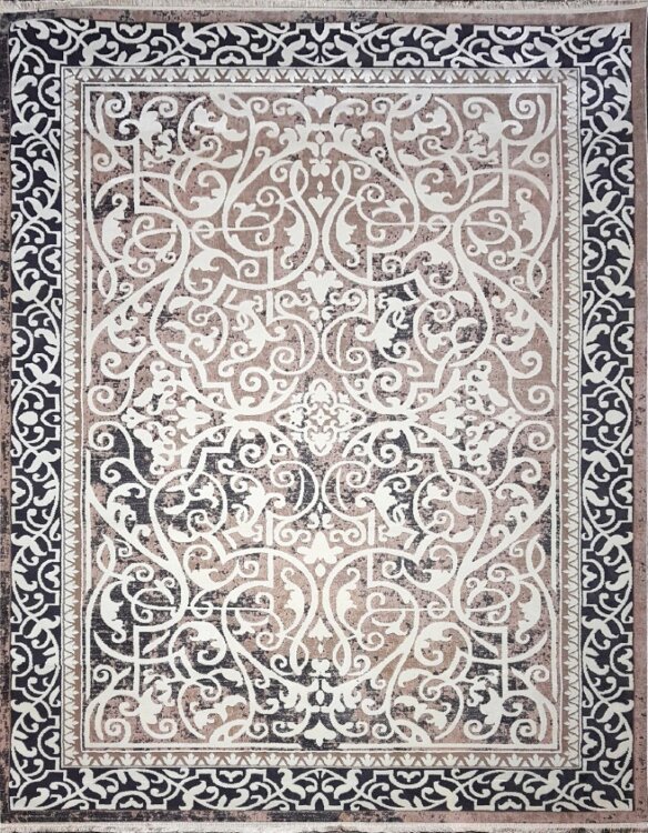 Ковер TUAL 2x2,9 36141A GREY CKM / CREAM STAN