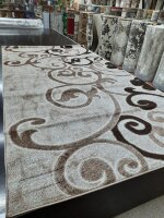 Ковер AVRORA 1,6х3 29196B BEIGE \ BEIGE  STAN