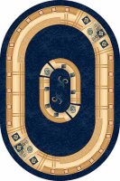 Ковер Da Vinci 2,5х4 5263 NAVY OVAL