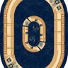 Ковер Da Vinci 2,5х4 5263 NAVY OVAL
