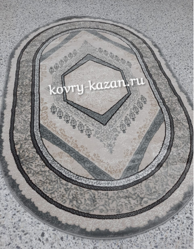 Ковер Каскад 1,5х2,3  25635 24348  ОВАЛ