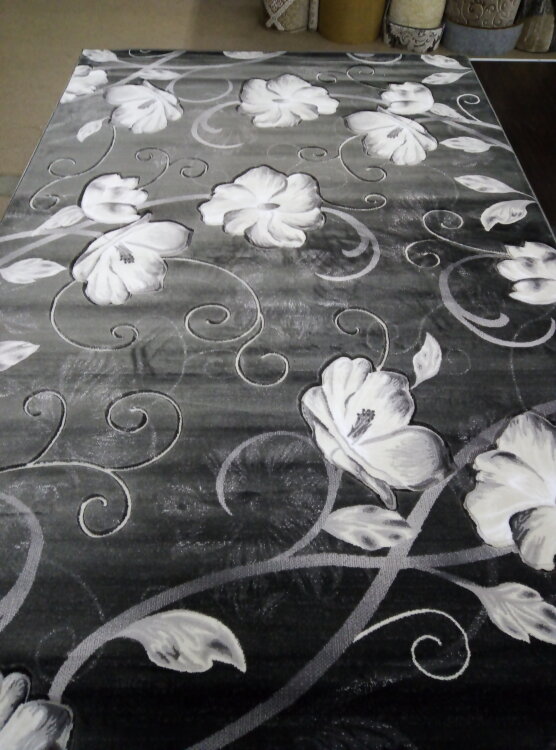 Ковер MEGA CARVING 2х4 1059 GRAY STAN