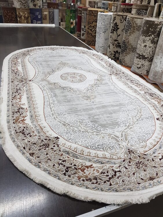 Ковер Deco 1,6х3 10137A MULTI OVAL