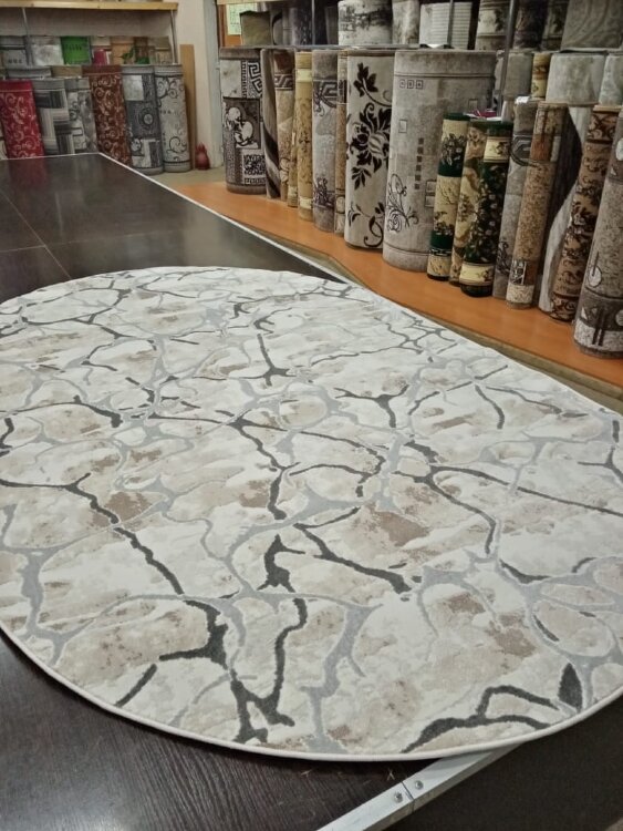 Ковер RIMMA 1,5x2,3 36892J BEIGE / GREY OVAL