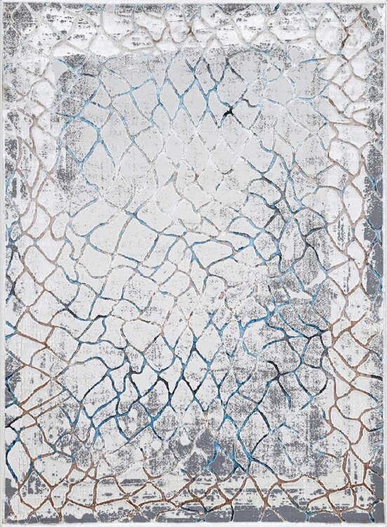 Ковер Roma 2х2,9  37888A  BLUE FLS \ BEIGE FLS STAN