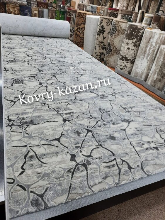 Дорожка Rimma Lux  4 м 39448X GREY \ L.GREY