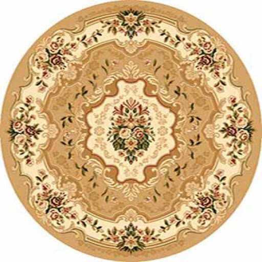 Ковер Valencia 2,5x2,5 d017 BEIGE КРУГ