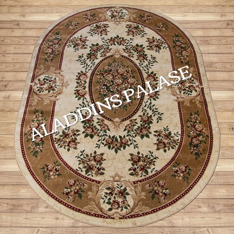 Ковер Акварель 3х4 20611 22126 ОВАЛ