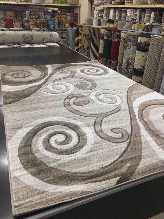 Ковер MEGA CARVING 2х3 d263 LIGHT / BEIGE STAN
