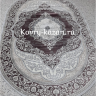 Ковер Rimma Lux 2х3  36868J L.GREY \ LILA  OVAL