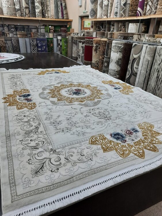 Ковер BLENDA 2x2,9 06298A WHITE STAN