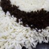 Ковер SHAGGY XXX 2x3 36285X WHITE / BEIGE OVAL