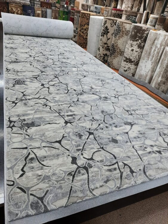 Дорожка Rimma Lux 1,5 м   39448X  GREY \ L.GREY