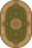 Ковер IZMIR 2x3 d037 GREEN OVAL