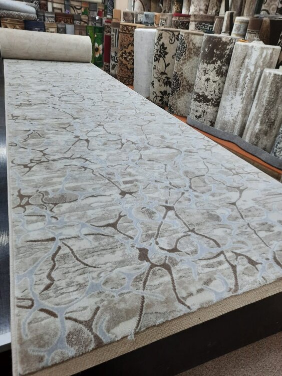 Дорожка Rimma Lux 1,2 м  39448X  D.BEIGE \ BEIGE