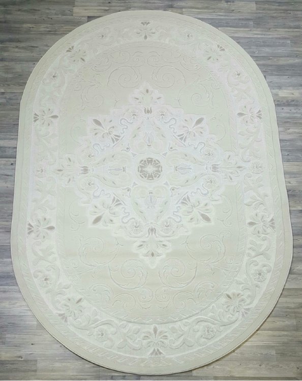 Ковер EFES 2х4 2497OA CREAM / CREAM OVAL