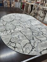 Ковер Rimma Lux 1,6х4  36892J  CREAM \ GREY OVAL