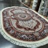 Ковер SALOMON -50  1,5х2,3  7705 BEYAZ \ LACIVERT OVAL