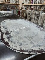 Ковер  Rimma Lux 1,6х3   36897J  L.GREY \ LILA OVAL