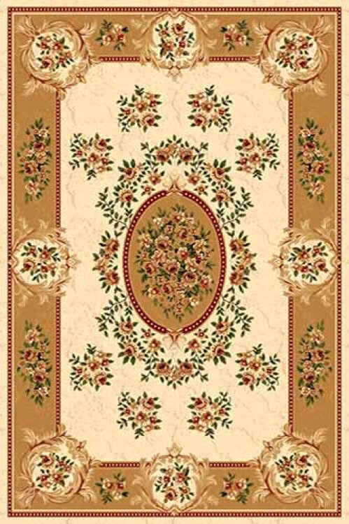 Ковер IZMIR 1x2 5394 CREAM-YELLOW STAN