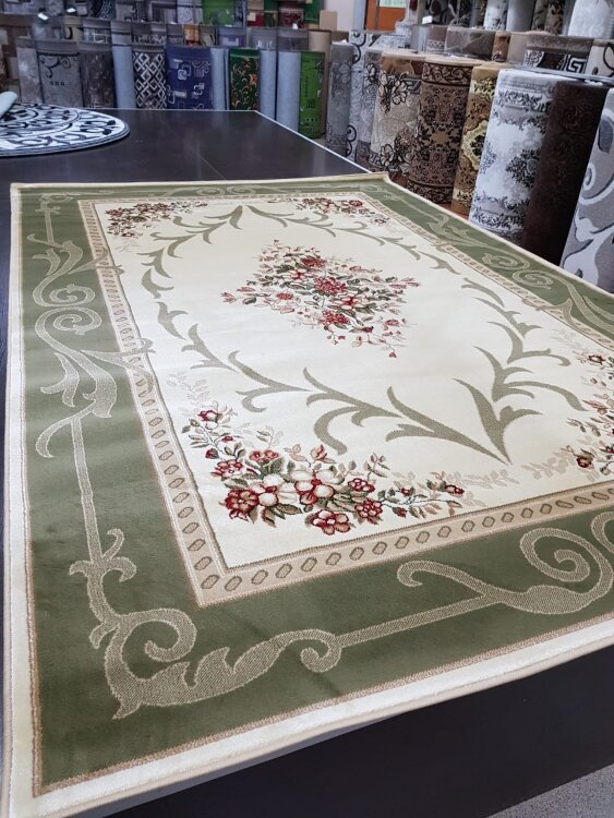 Ковер IZMIR  2х3  D142  CREAM-GREEN STAN