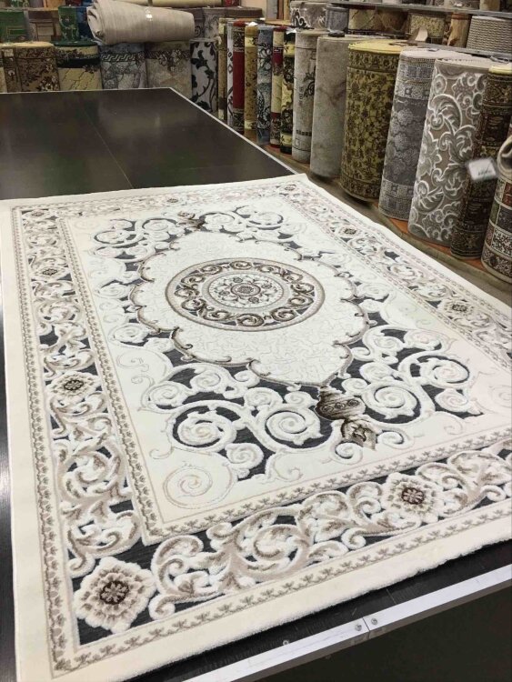 Ковер EFES 1,6х2,3 2595GA CREAM / BROWN STAN