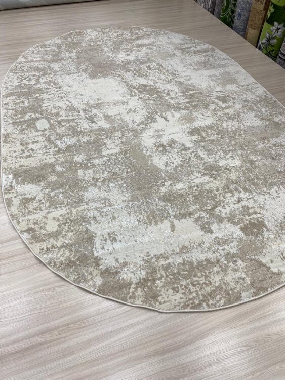 Ковер LUXEMBOURG  2х3   5432K  S.CREAM-S.BEIGE OVAL