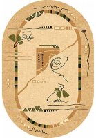 Ковер VALENCIA 1,5x3 5305 CREAM OVAL