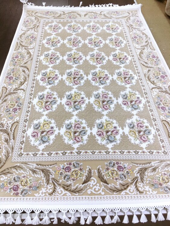Ковер RITIM 2x2,9 36149A  WHITE / WHITE STAN