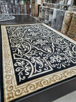 Ковер IZMIR 2х3  D718 BLACK-BEIGE STAN