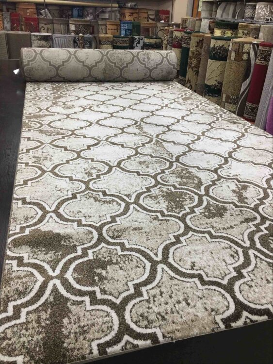 Дорожка FIRIZE 2 м 36267X SILVER / L.BEIGE