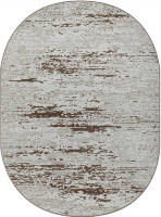 Ковер Rimma Lux 0,8х1,5  37441C  BEIGE \ D.BEIGE OVAL