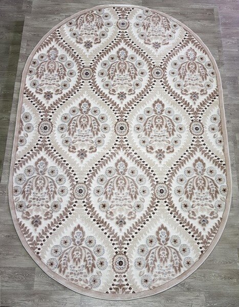 Ковер EVEREST 2x2,9 2508OA BEIGE / BEIGE OVAL