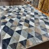 Ковер Matrix  1,6х2,3  D578 GRAY-BLUE ПРЯМОЙ