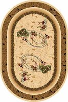 Ковер VALENCIA 1,5х3 d100 CREAM OVAL