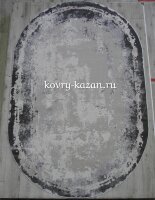 Ковер Rimma Lux 1,6х4   36897J  L.GREY \ GREY OVAL