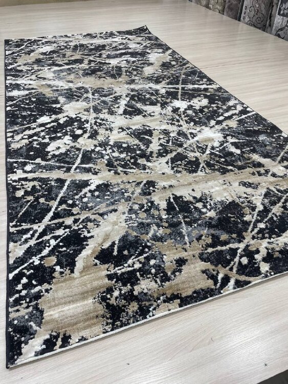 Ковер ALVITA   1,5х3  4686B  S.ANTHRACITE S.D.GREY  STAN