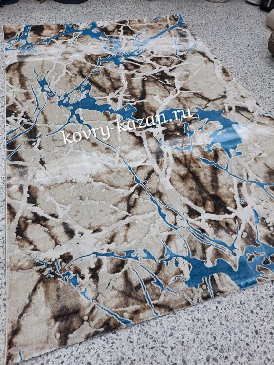 Ковер Roma 2х4  37891A  BLUE FLS \ BEIGE FLS STAN
