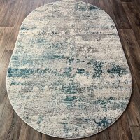 Ковер ANTIK 2х3  5072A   CREAM \ P.TURQUOISE  OVAL