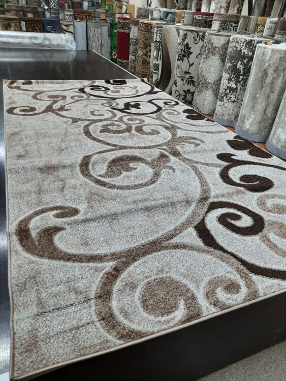 Дорожка AVRORA 0,6 м 29196B BEIGE \ BEIGE