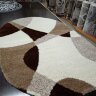 Ковер Shaggy Xxx 2х3 36264X WHITE \ BEIGE	OVAL