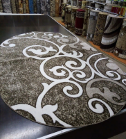Ковер FRESCO 2х3 36664X BROWN / BROWN OVAL