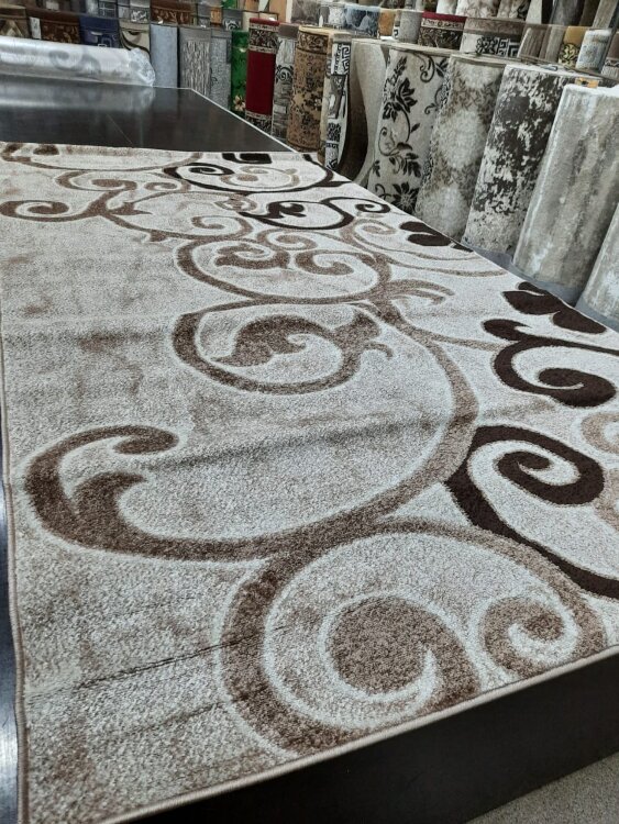 Дорожка AVRORA 1,2 м 29196B BEIGE \ BEIGE
