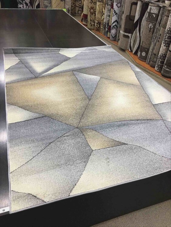 Ковер SAMBA 1,6х3 7463A GREY STAN