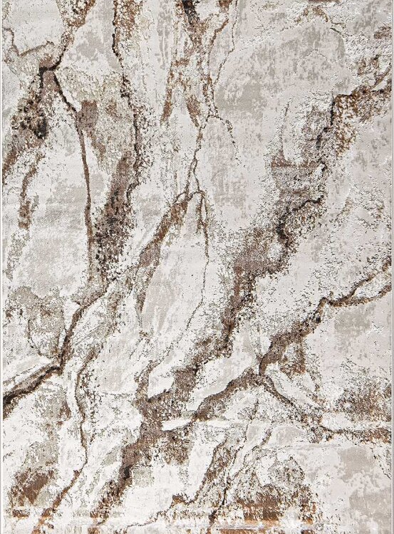 Ковер Eliza 2,5х3,5 38552A BROWN FLS \ CREAM FL STAN