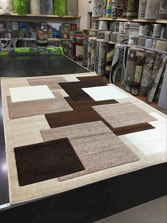 Ковер MASSANDRA 2х3 8423A  BEIGE / COMEL STAN
